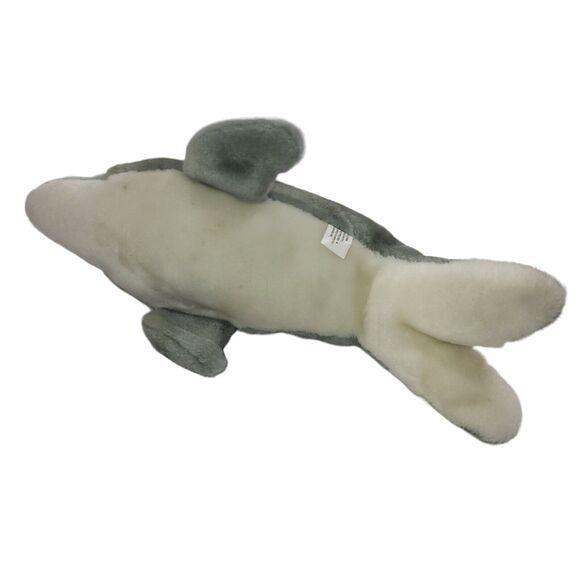 Vintage Gibson Greetings Plush Dolphin Sounds Stuffed Animal 1996 13" - Picture 6 of 11